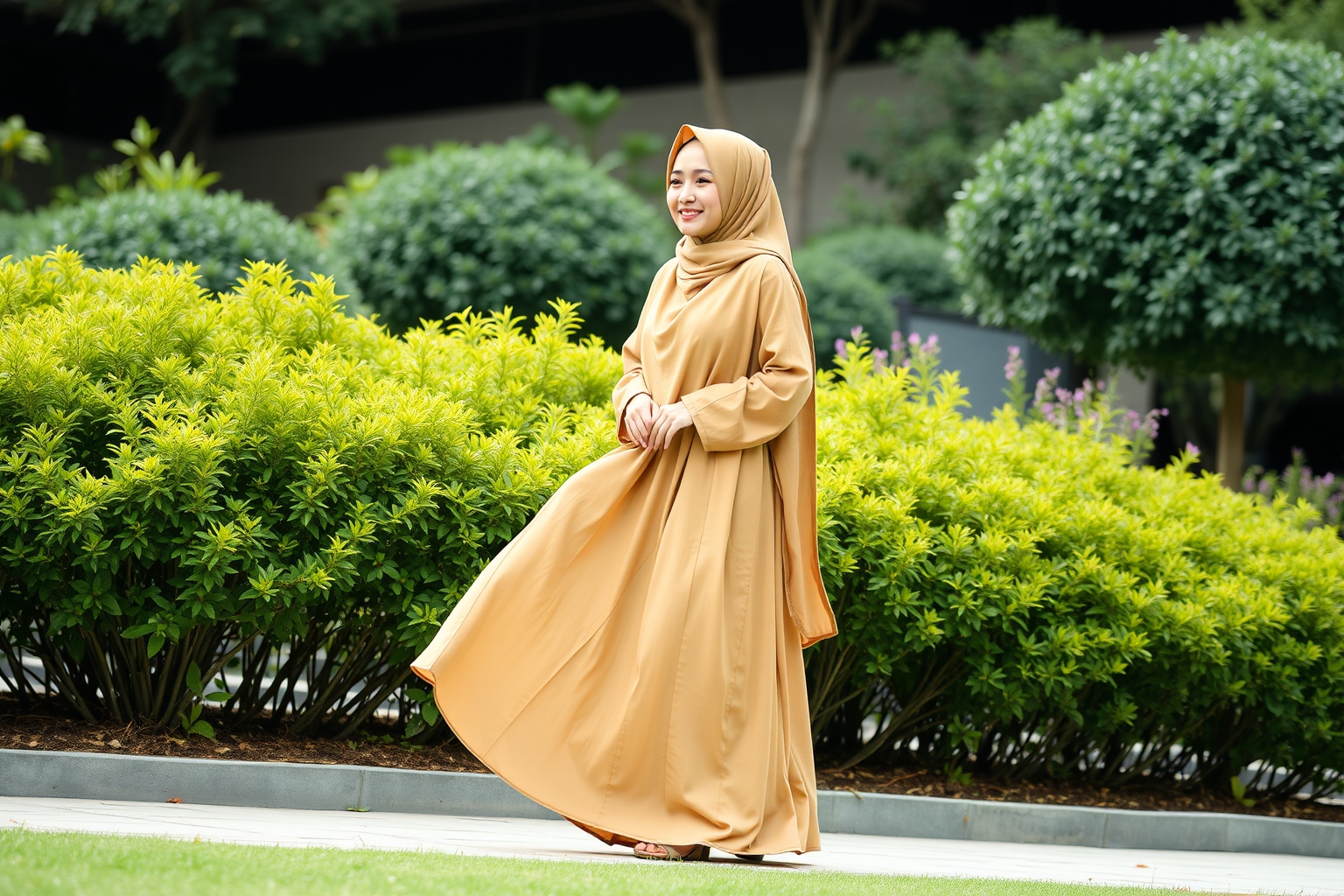Inspirasi Gaya Gamis Nyaman dan Stylish untuk Petualangan Santai di Kebun Binatang