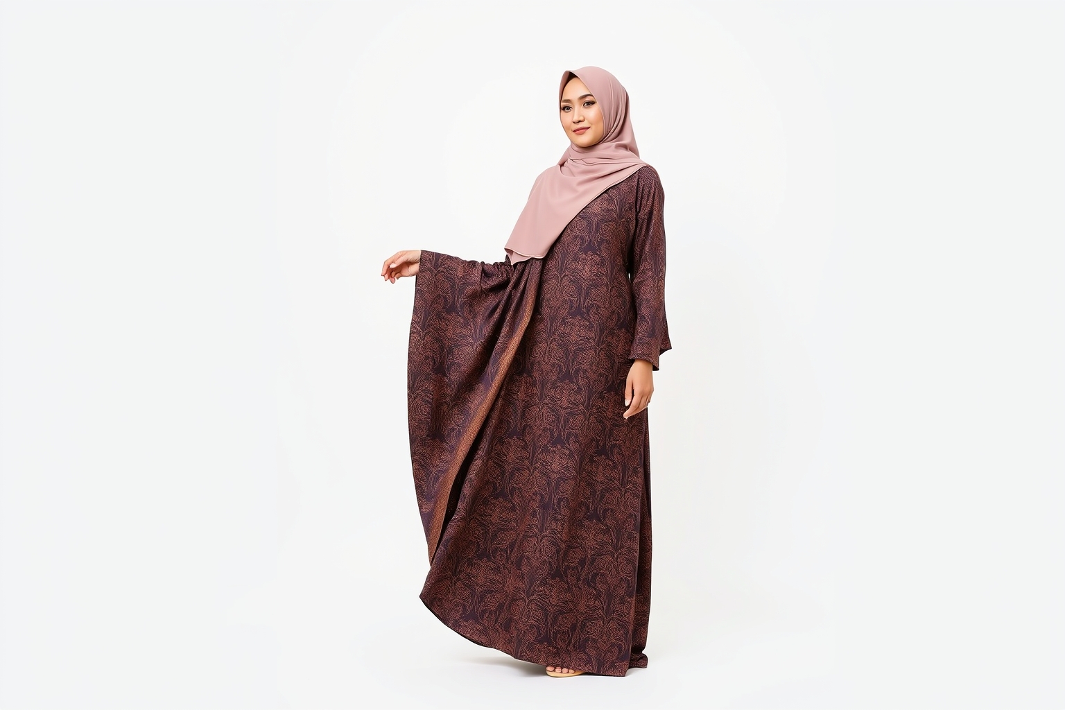 Gamis Berbahan Spandex: Rahasia Tampil Fleksibel dan Nyaman Bergerak Sepanjang Hari