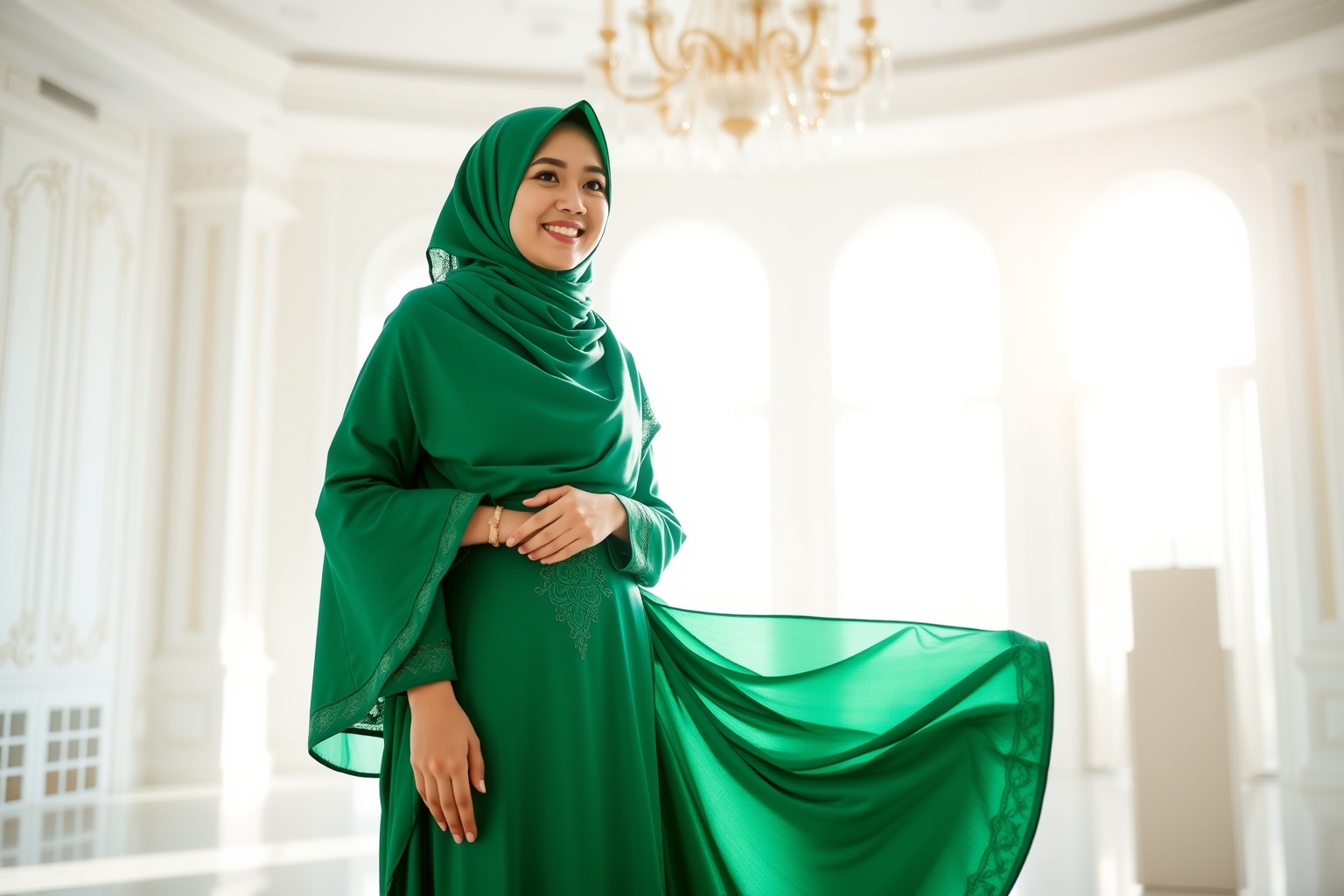 Pesona Gamis di Acara Formal Siang: Tampil Anggun dan Nyaman