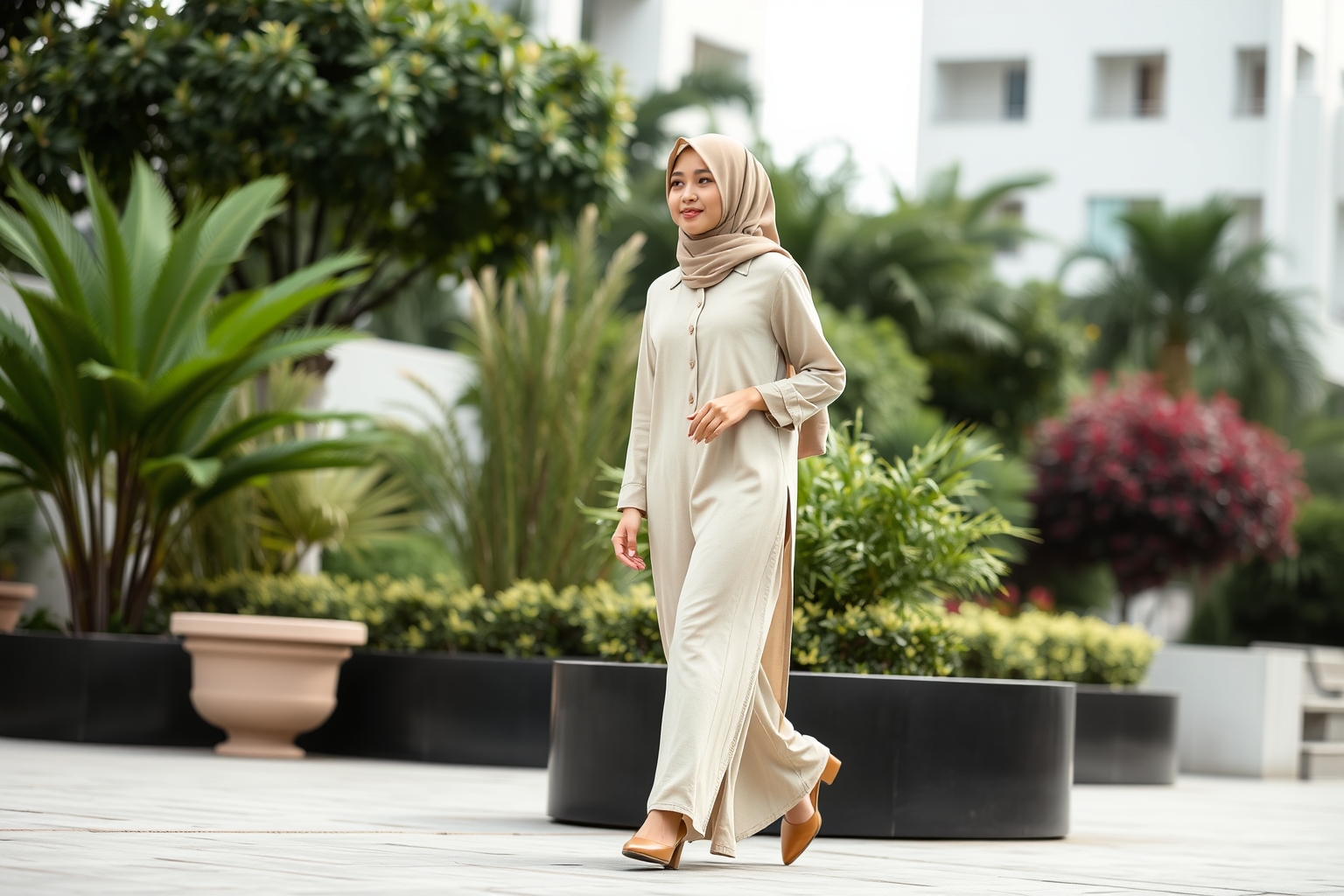 Mengungkap Pesona Gamis Polo Linen: Kenapa Semakin Digemari Muslimah Modern