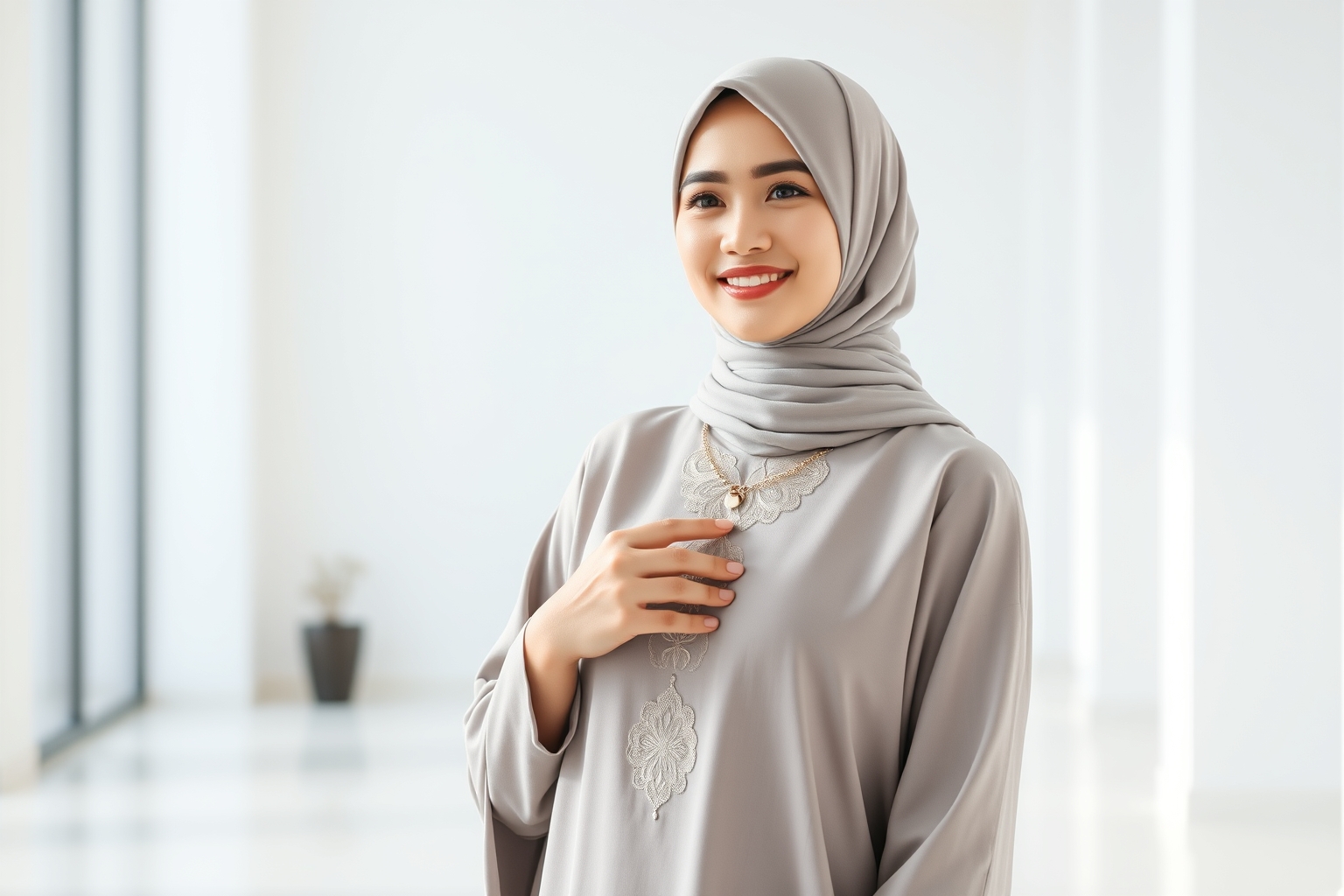 Pesona Leher Anggun: Panduan Memilih Gamis yang Tepat untuk Tampilan Elegan