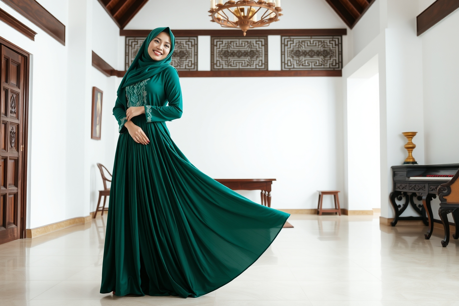 Panduan Memilih Gamis Elegan untuk Acara Pernikahan Adat Anda