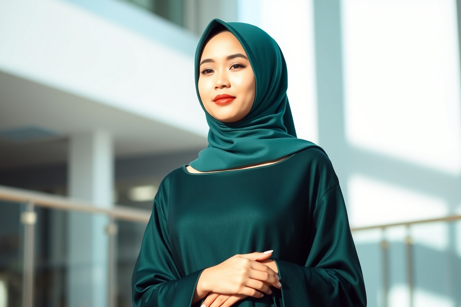 Pesona Gamis Boat Neck: Sentuhan Klasik nan Anggun untuk Muslimah Modern