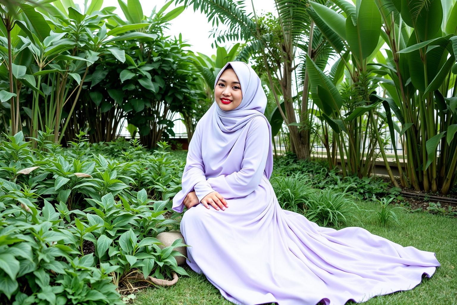 Pesona Gamis untuk Momen Santai di Taman: Nyaman, Elegan, dan Tetap Syar'i