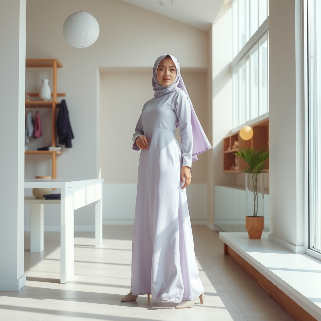 Panduan Memilih Gamis untuk Wanita Bertubuh Atletis agar Tampil Elegan dan Syar'i