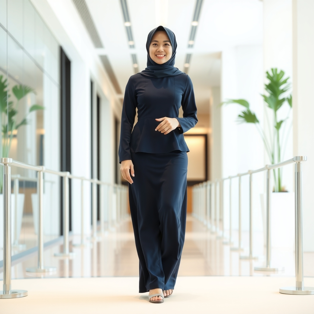 Tampil Profesional dan Elegan ke Seminar dengan Gamis Syar'i Pilihan