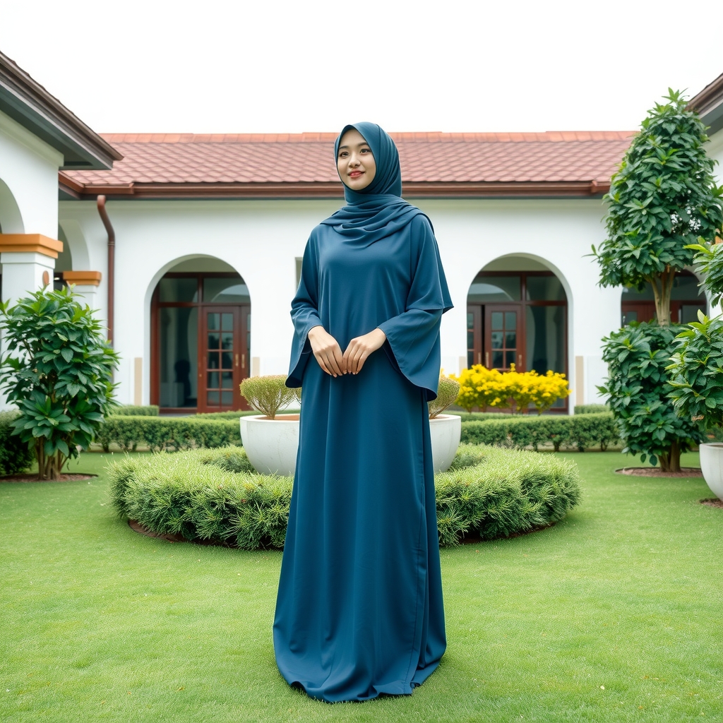 Panduan Memilih Gamis untuk Wanita dengan Bahu Lebar agar Tampil Percaya Diri dan Proporsional