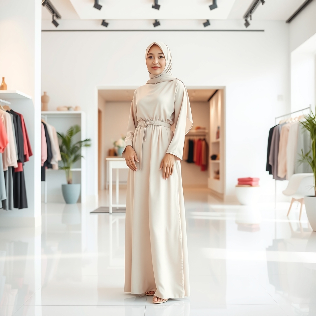 Panduan Memilih Gamis untuk Wanita dengan Pinggang Kecil: Tampil Proporsional dan Syar'i