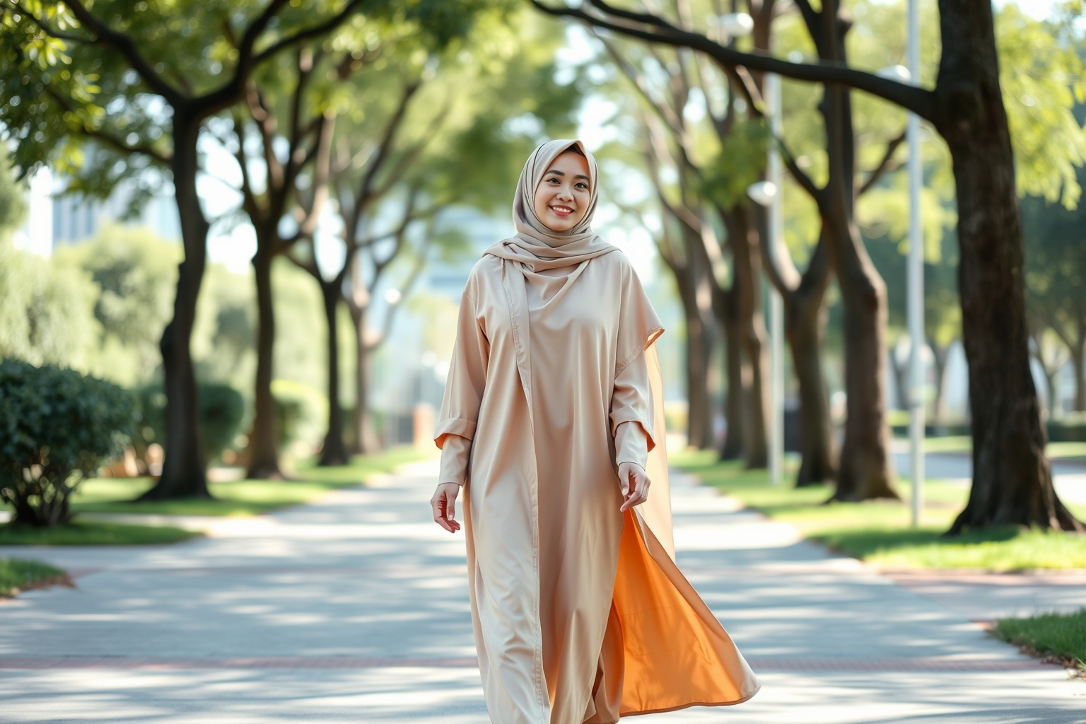 Gamis Bertekstur Pique: Sentuhan Kasual yang Elegan untuk Aktivitas Sehari-hari