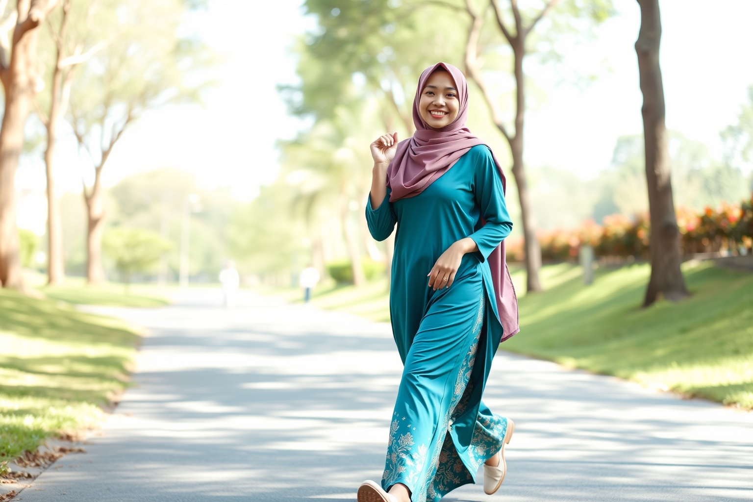 Gamis Sporty: Bukti Nyata Tampil Aktif, Modis, dan Tetap Syar'i