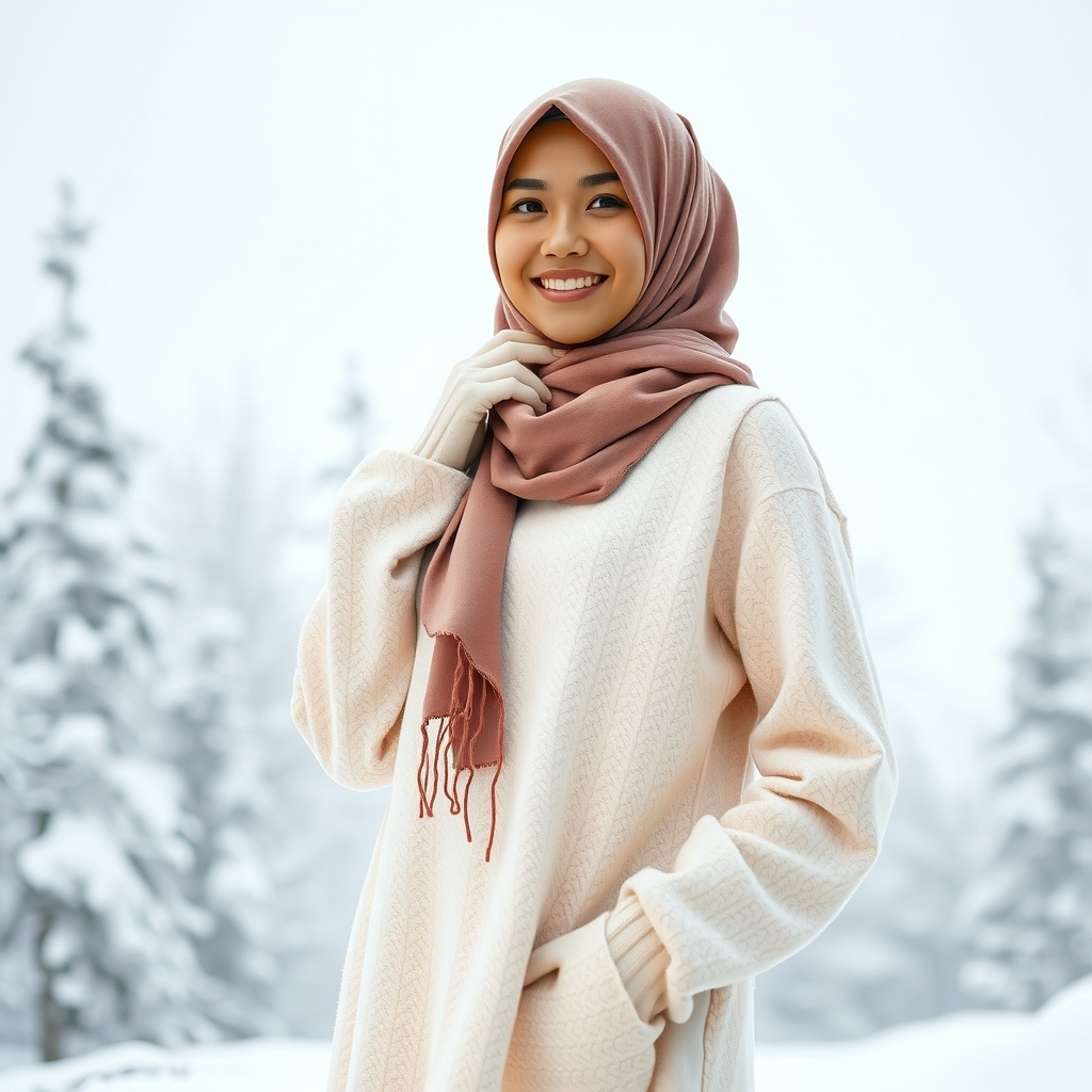 Gamis Berbahan Fleece: Hangat dan Nyaman di Musim Dingin