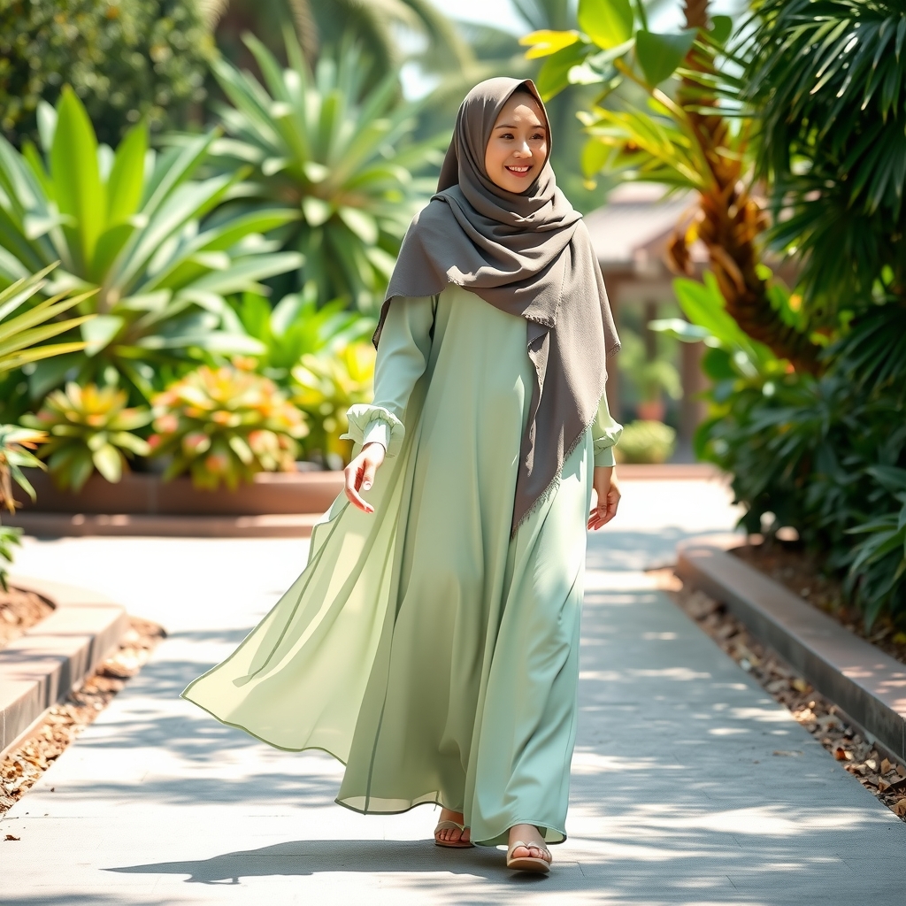 Gamis Berbahan Chiffon: Ringan dan Anggun untuk Gaya Syar'i Harian