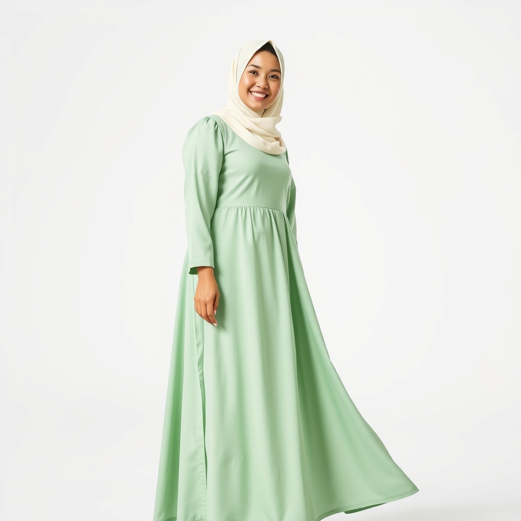Panduan Memilih Gamis untuk Wanita Bertubuh Atletis: Nyaman, Elegan, dan Proporsional
