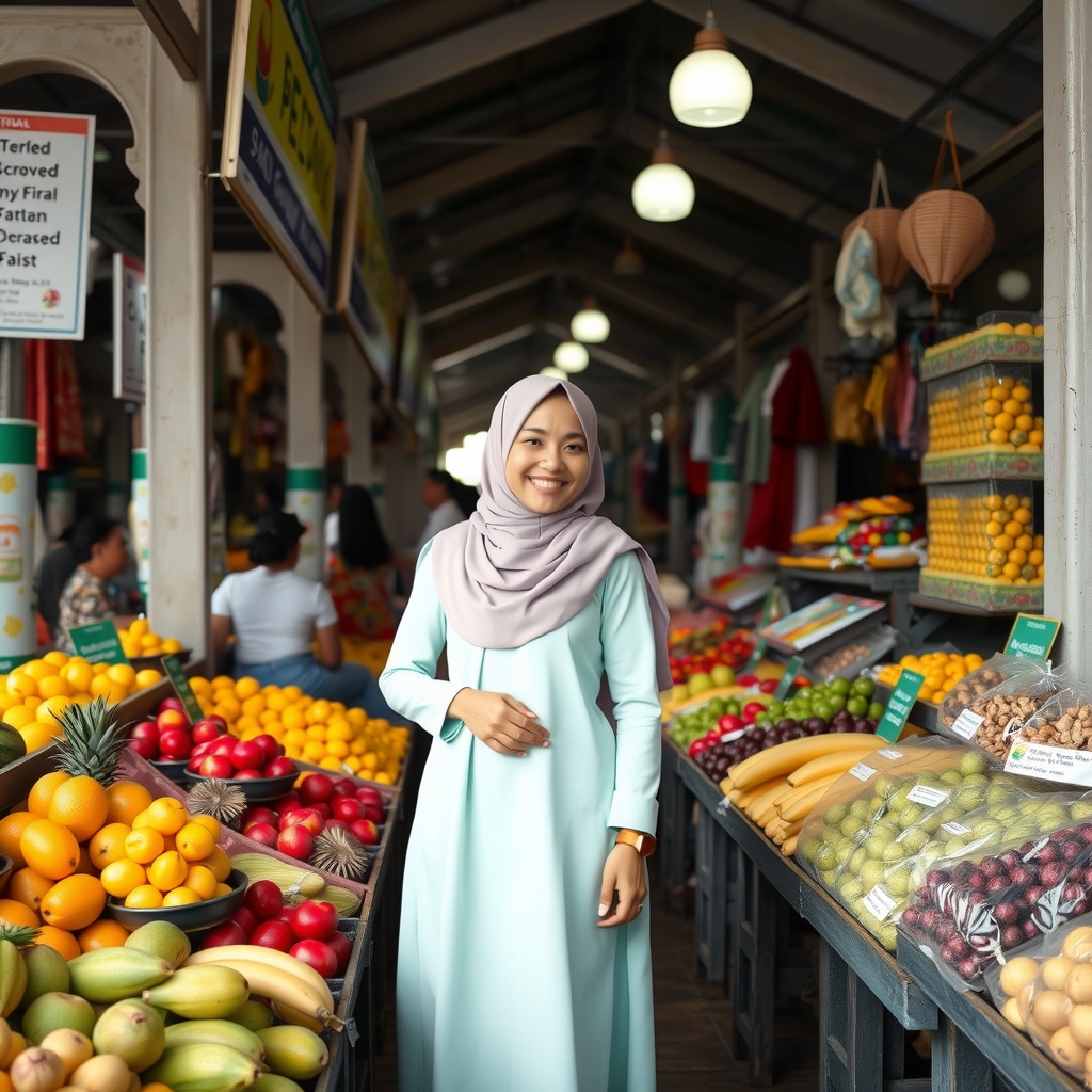 Inspirasi Gamis Nyaman dan Stylish untuk Tampilan Kasual di Pasar