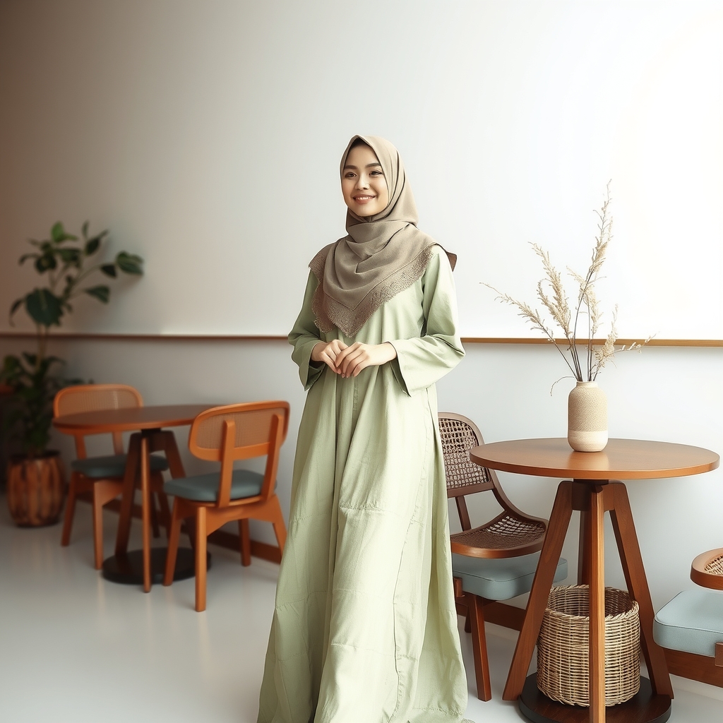 Tren Gamis Berbahan Linen di Kalangan Muslimah Muda: Nyaman dan Modis untuk Aktivitas Sehari-hari