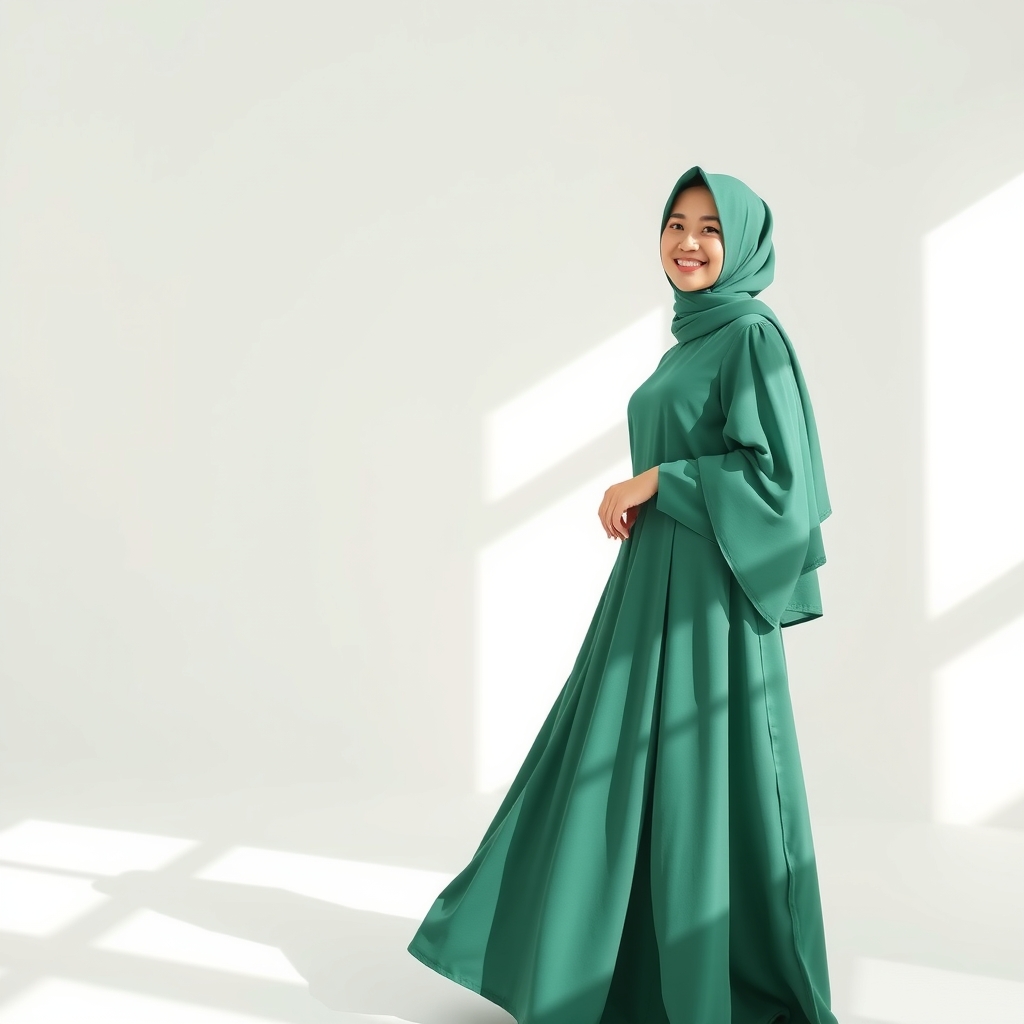 Panduan Memilih Gamis yang Tepat untuk Wanita Bentuk Tubuh Apple Shape