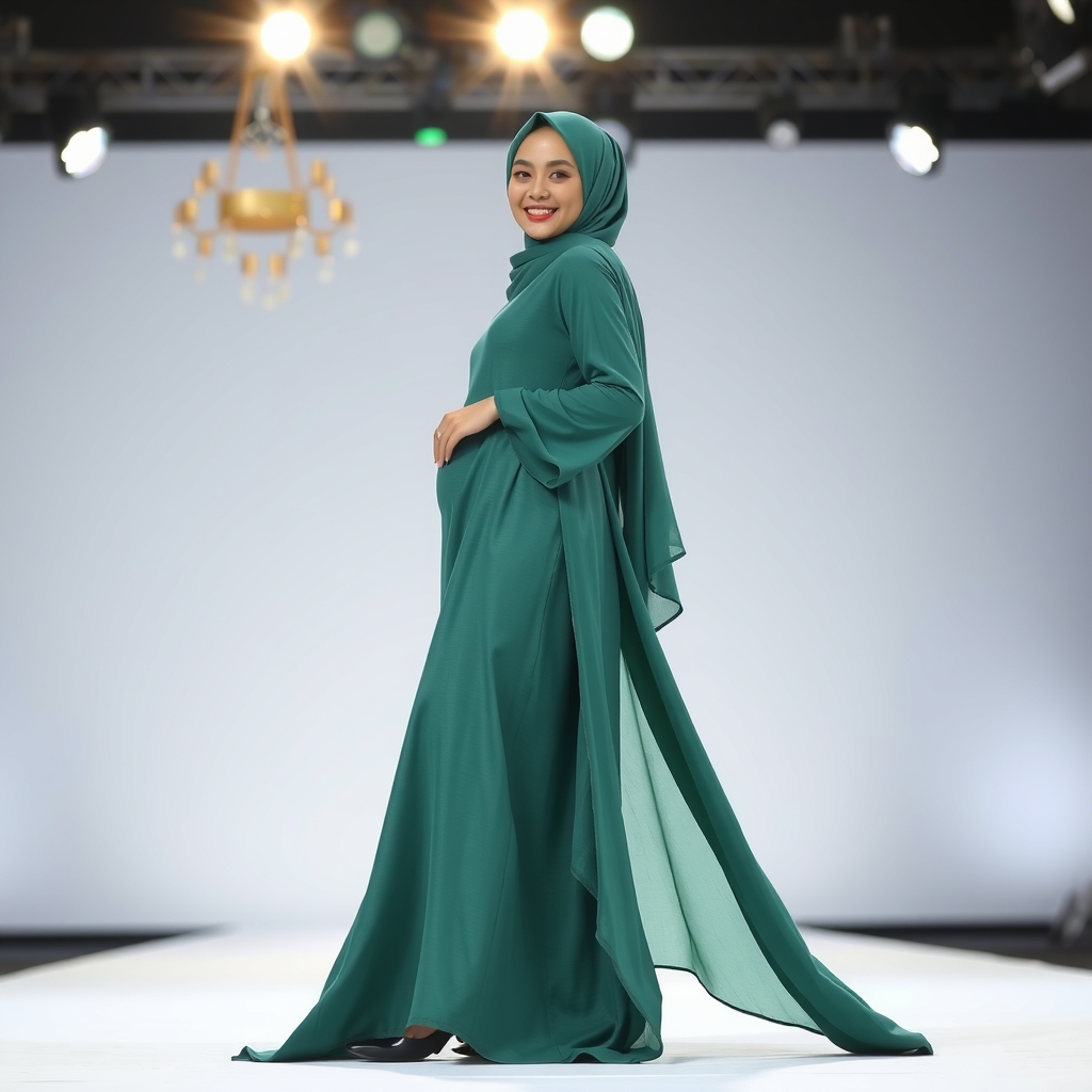 Inspirasi Gamis untuk Tampilan Elegan di Acara Fashion Show