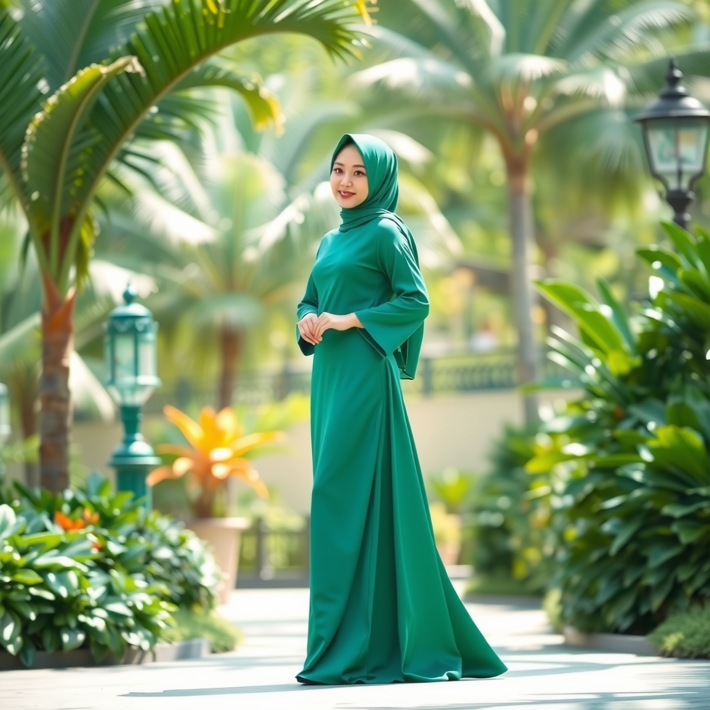 Gamis Berbahan Moscrepe: Pilihan Premium Muslimah untuk Tampilan Anggun dan Nyaman