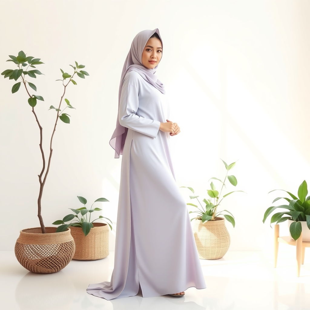 Cara Memadukan Gamis dengan Aksesori yang Tepat untuk Tampilan Elegan dan Syar'i